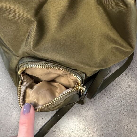 Michael Kors Abbey Medium Nylon Backpack - Picture 7 of 12